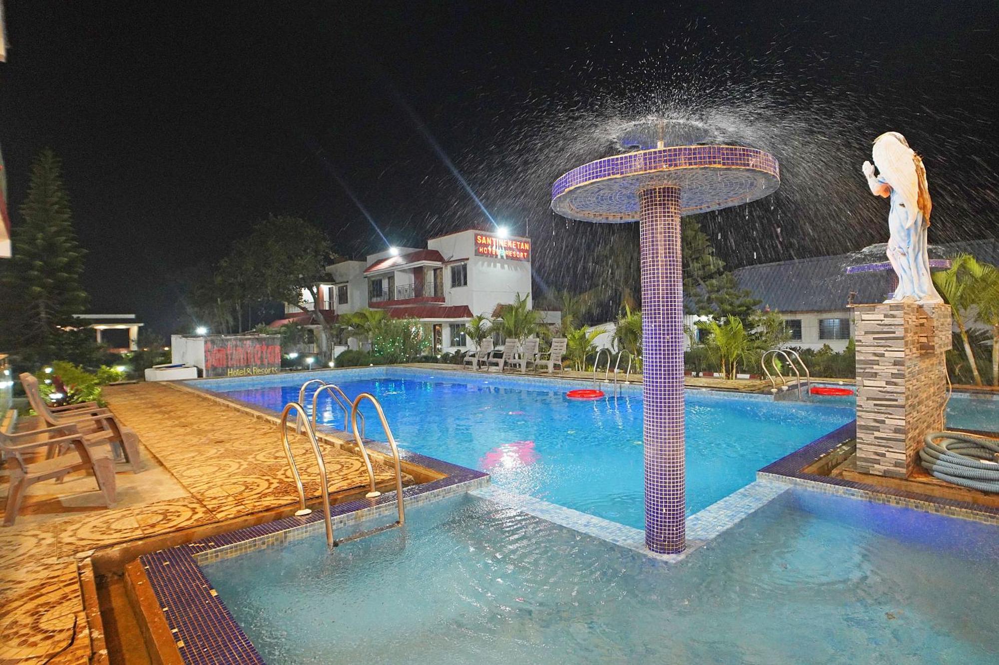 Santiniketan Hotel And Resort !! On Beach Family Resort !! マンダーマニ エクステリア 写真