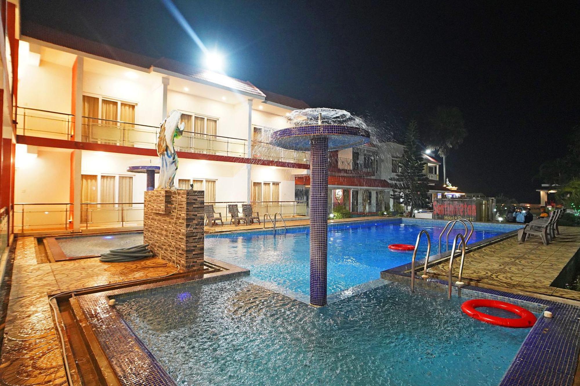 Santiniketan Hotel And Resort !! On Beach Family Resort !! マンダーマニ エクステリア 写真