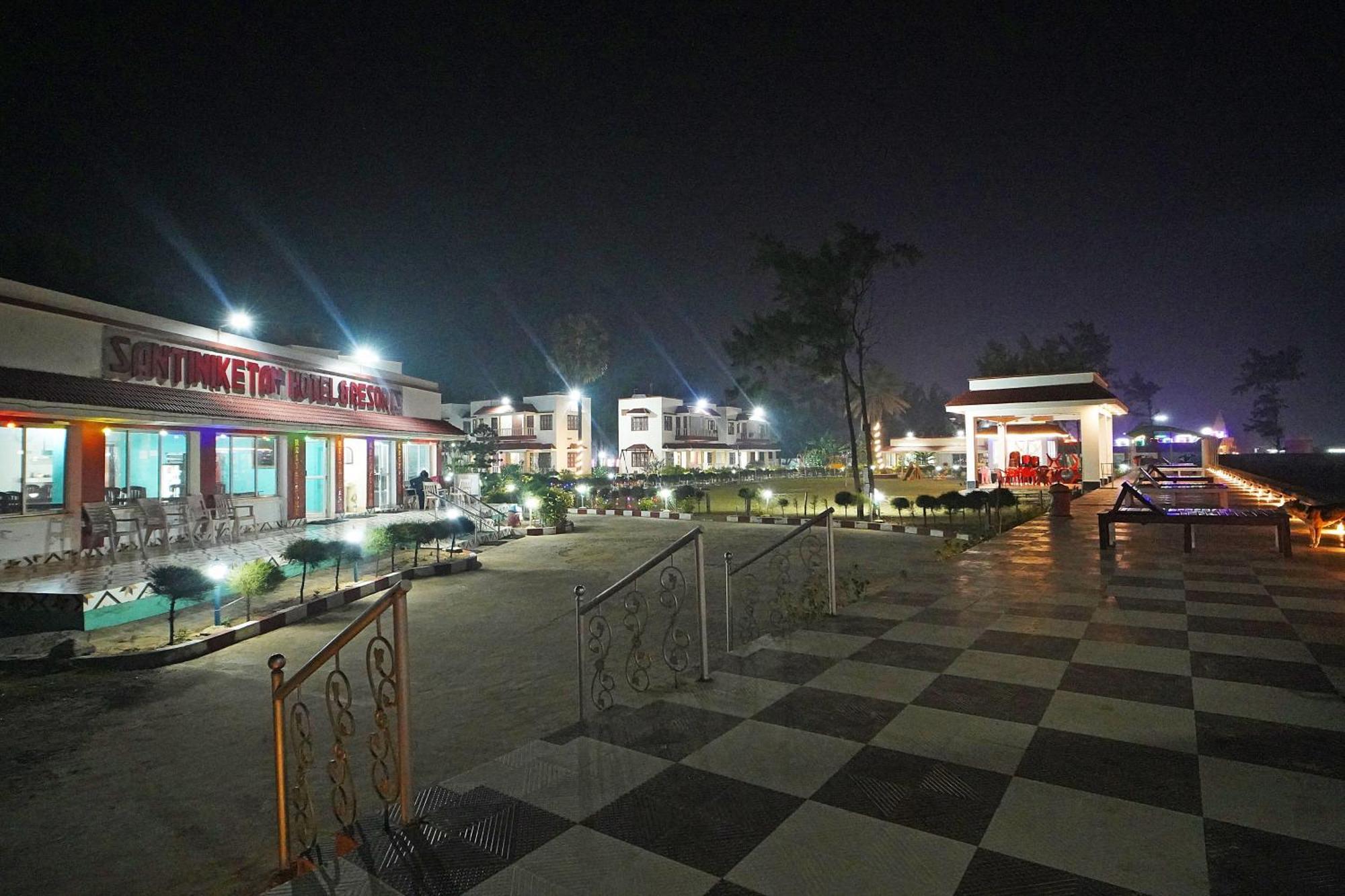 Santiniketan Hotel And Resort !! On Beach Family Resort !! マンダーマニ エクステリア 写真