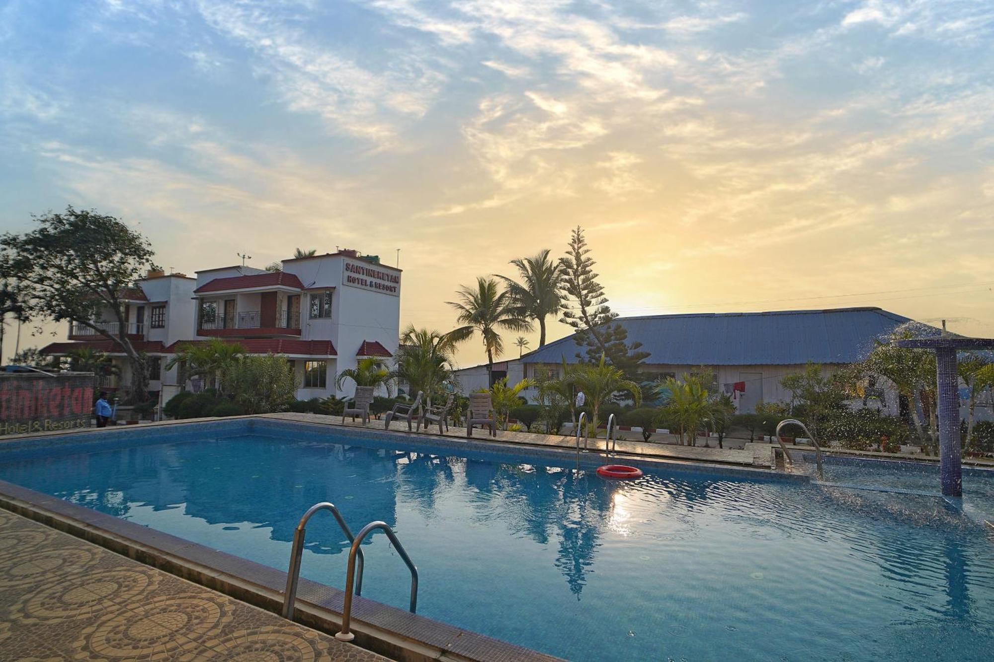 Santiniketan Hotel And Resort !! On Beach Family Resort !! マンダーマニ エクステリア 写真