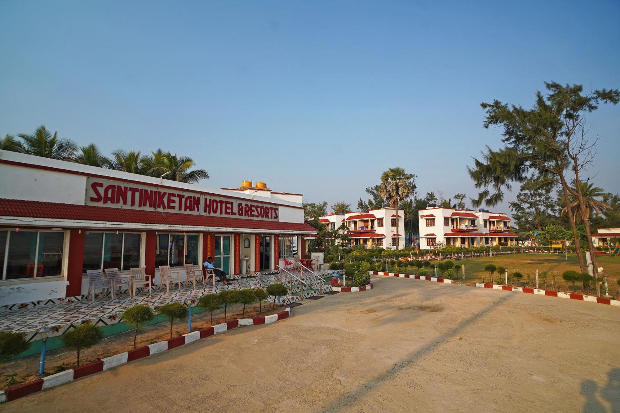 Santiniketan Hotel And Resort !! On Beach Family Resort !! マンダーマニ エクステリア 写真
